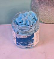 Clouds in the Sky Whipped Body Butter. Handmade Shea, Cocoa and Mango Butter Body Frosting. All Natural Non Greasy No Melt Body Butter