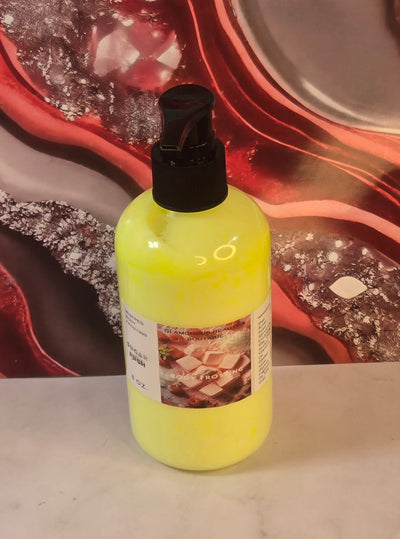 Sugar Rush Whipped Shea Butter Moisturizer. Handmade Shea Butter Body Frosting. All Natural Hand and Body Lotion 8 oz
