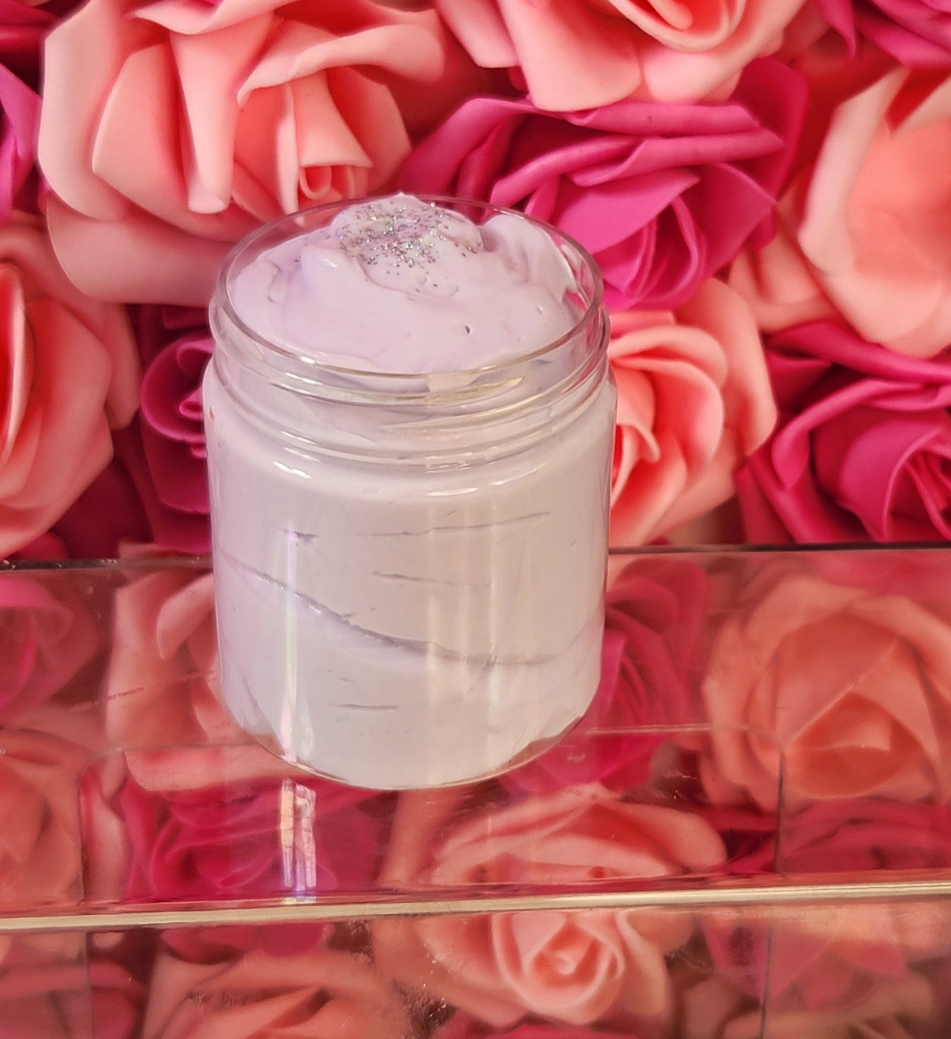 Frosted Sugar Plum Whipped Body Butter. Handmade Shea & Cocoa Butter Body Butter. All Natural Non Greasy Emulsified Body Butter. - Glamorous Beauty & Boutique