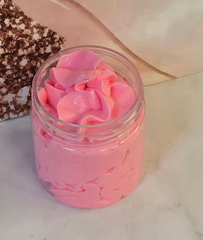 Peach Nectar Whipped Body Butter. Handmade Shea, Cocoa and Mango Butter Body Frosting. All Natural Handmade No Melt Body Butter