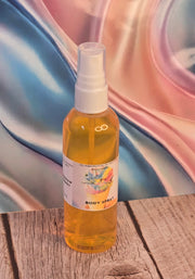 Rainbow Sherbet Body & Hair Spray. 4 oz Handmade Moisturizing Hair and Body Mist.  Alcohol Free! Room Freshener.