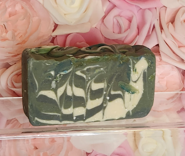 Sweater Weather BBW Type Organic Cold Process Swirl Soap. Handmade All Natural Handcrafted Swirl Soap. Yoni Bar Soap - Glamorous Beauty & Boutique
