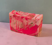 Viva La Juicee Organic Cold Process Swirl Soap. Handmade All Natural Soap Bar. Cute Swirl Soap! Moisturizing Yoni Soap
