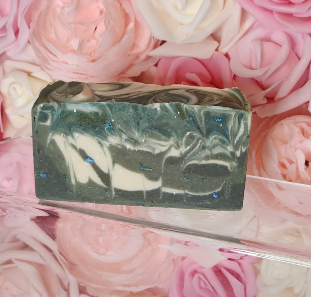 Sweater Weather BBW Type Organic Cold Process Swirl Soap. Handmade All Natural Handcrafted Swirl Soap. Yoni Bar Soap - Glamorous Beauty & Boutique