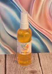 Rainbow Sherbet Body & Hair Spray. 4 oz Handmade Moisturizing Hair and Body Mist.  Alcohol Free! Room Freshener.