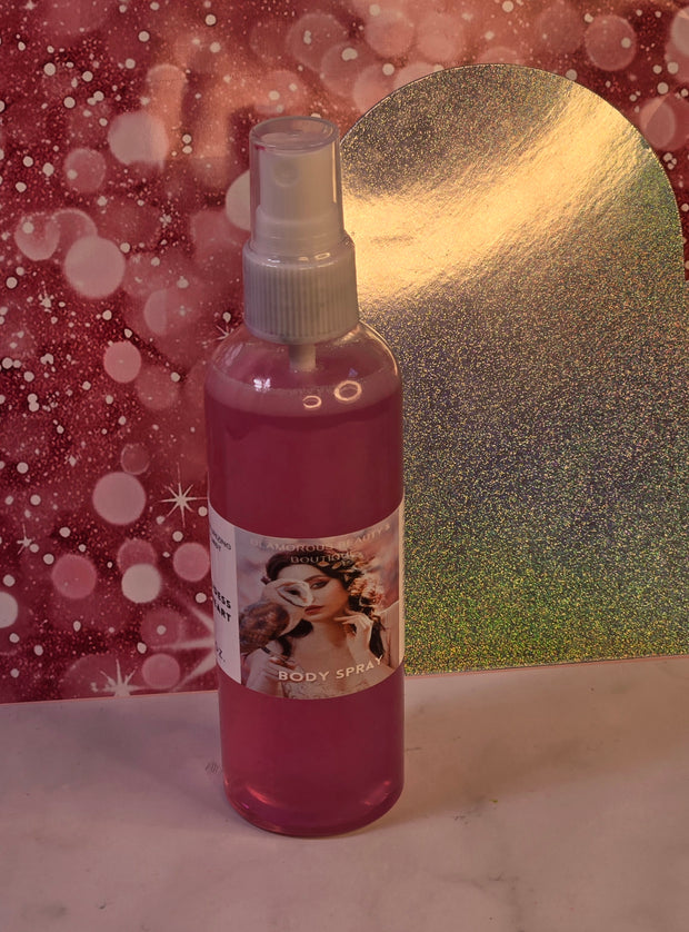 Goddess at Heart Body & Hair Spray. 4 oz Handmade Moisturizing Hair and Body Mist.  Alcohol Free! Room Freshener.