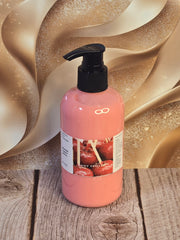 Winter Candy Apple Whipped Shea Butter Moisturizer. Handmade Shea Butter Body Frosting. All Natural Hand and Body Lotion 8 oz