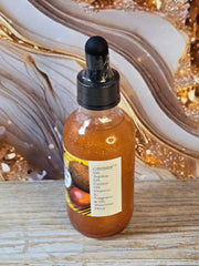 Coconut Mango All Natural Shimmer Body Oil. Luxurious and Moisturizing Body Oil for Dry or Normal Skin. Massage Oil. - Glamorous Beauty & Boutique 