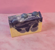 Black Raspberry Vanilla Organic Cold Process Swirl Soap. Handmade All Natural Handcrafted Soap. Cute Swirl Soap Bar. Yoni Soap. natural skincare