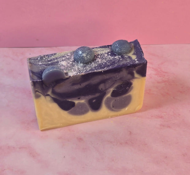 Black Raspberry Vanilla Organic Cold Process Swirl Soap. Handmade All Natural Handcrafted Soap. Cute Swirl Soap Bar. Yoni Soap. natural skincare