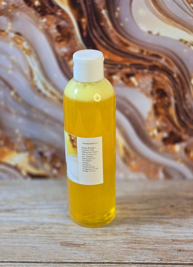Coconut Colada Foaming All Natural Body Wash. 4 oz or 8 oz Handmade Moisturizing Shower Gel. Luxurious Cleanser - Glamorous Beauty & Boutique 