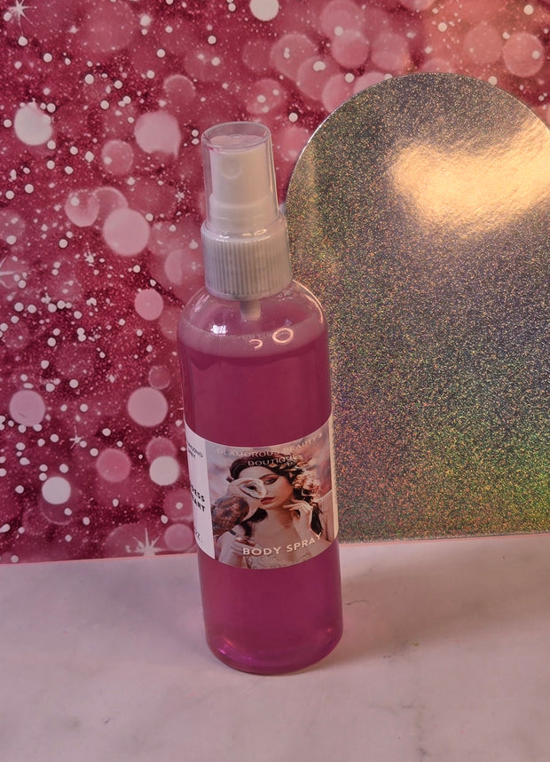 Goddess at Heart Body & Hair Spray. 4 oz Handmade Moisturizing Hair and Body Mist.  Alcohol Free! Room Freshener.