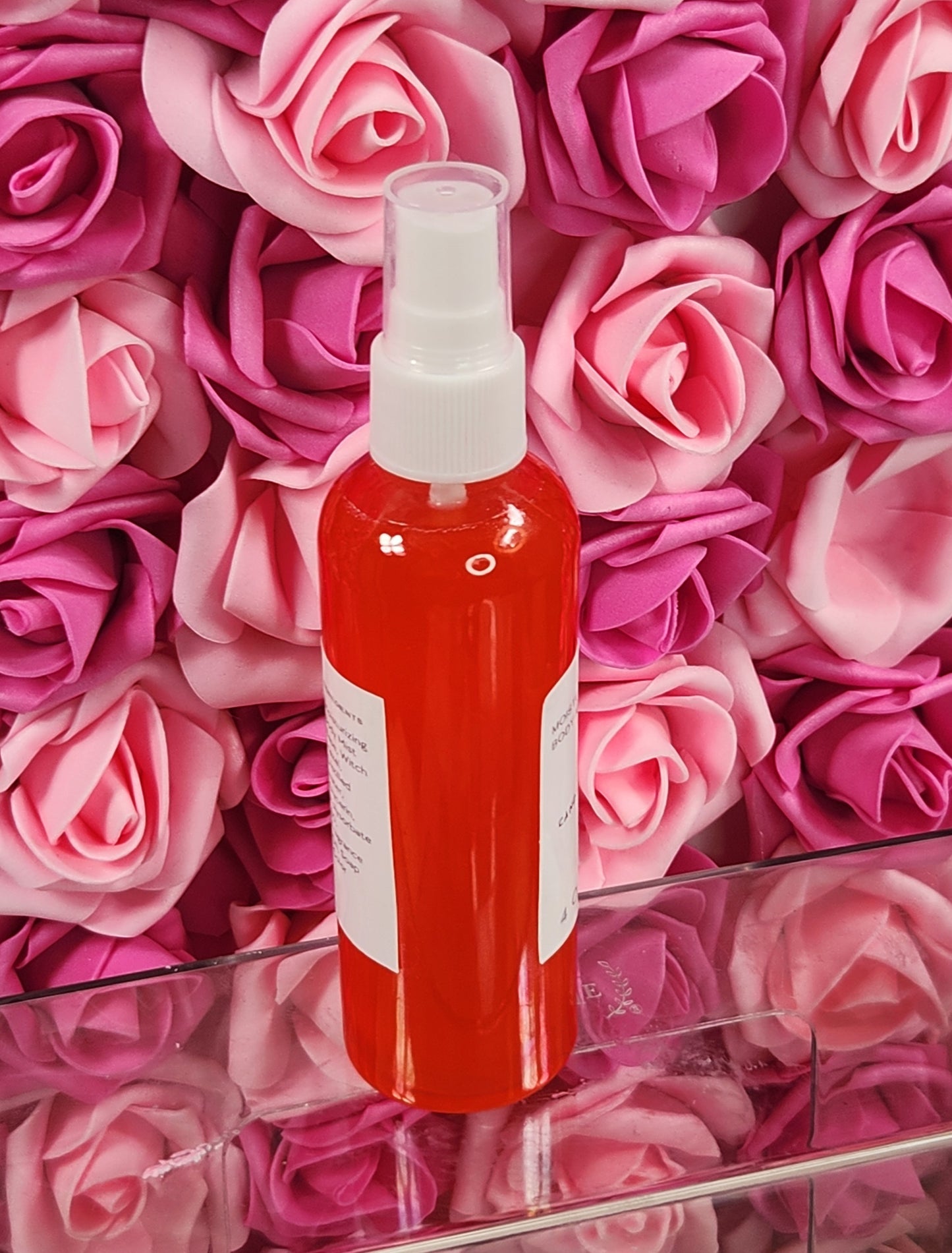 Candy Cane Moisturizing Body Spray. 4 oz Handmade Alcohol Free Hair and Body Mist - Glamorous Beauty & Boutique