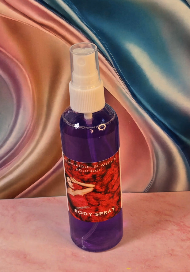 She's Berry Chic Body & Hair Spray. 4 oz Handmade Moisturizing Hair and Body Mist.  Alcohol Free! Room Freshener.