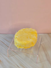 Juicy Papaya Mango Sulfate Free Shampoo Bar. Zero Waste Oval Shaped All Natural Organic Shampoo Bar. Shampoo Bar for All Hair Types