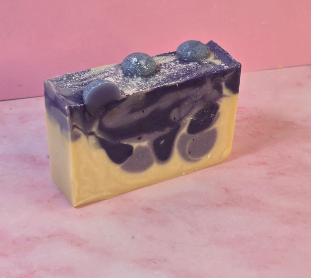 Black Raspberry Vanilla Organic Cold Process Swirl Soap. Handmade All Natural Handcrafted Soap. Cute Swirl Soap Bar. Yoni Soap. natural skincare