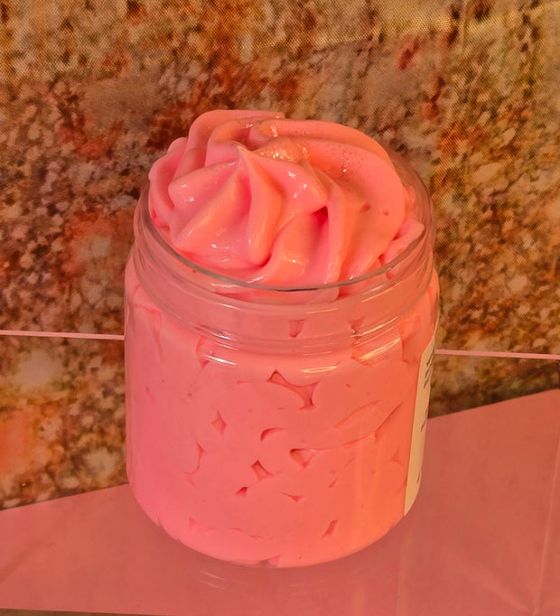 Aloha Paradise Whipped Body Butter. Handmade Shea, Cocoa and Mango Butter Body Frosting. All Natural Non Greasy No Melt Body Butter