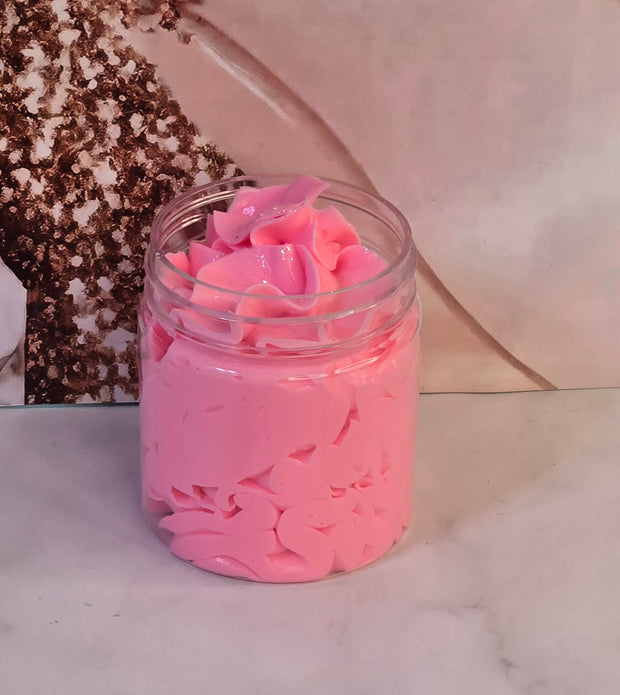 Peach Nectar Whipped Body Butter. Handmade Shea, Cocoa and Mango Butter Body Frosting. All Natural Handmade No Melt Body Butter