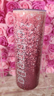 Starbucks Pink Glitter Glam 20 oz Stainless Steel Tumbler with Lid, Ideal for Coffee Lovers, Stylish Design, Hand Wash Only - Drinkware, Bottle - Glamorous Beauty & Boutique