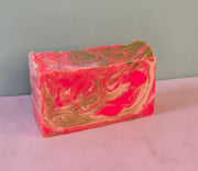 Viva La Juicee Organic Cold Process Swirl Soap. Handmade All Natural Soap Bar. Cute Swirl Soap! Moisturizing Yoni Soap