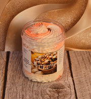 Vanilla Pumpkin Marshmallow Whipped Foaming Sugar Scrub. Exfoliating Body Wash & Scrub. All Natural Shea Butter Whipped Soap and Shaving Cream.