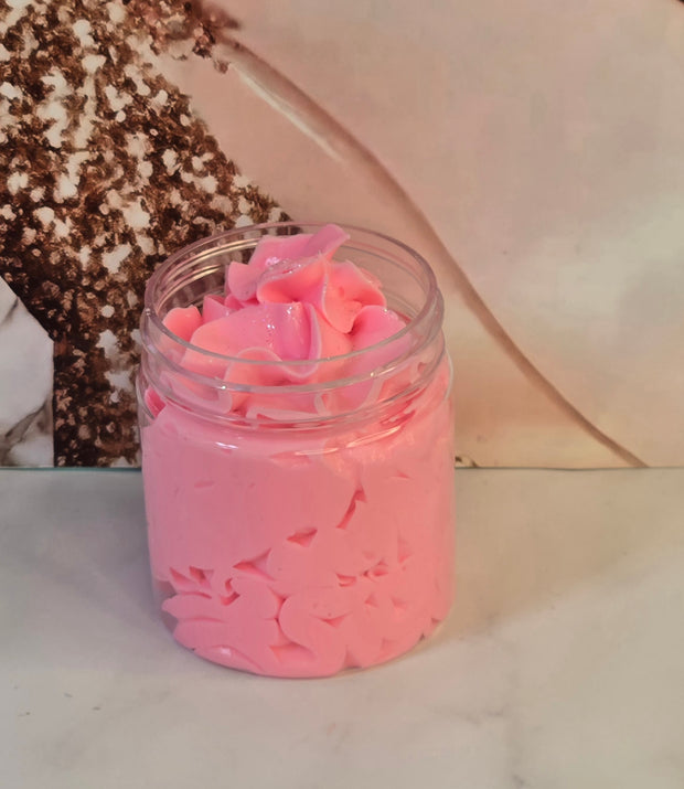 Peach Nectar Whipped Body Butter. Handmade Shea, Cocoa and Mango Butter Body Frosting. All Natural Handmade No Melt Body Butter