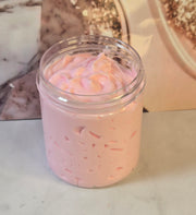 Sugar Rush Whipped Body Butter. Handmade Shea, Cocoa and Mango Butter Body Frosting. All Natural Non Greasy No Melt Body Butter