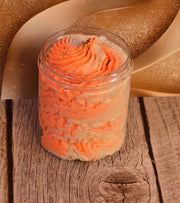 Vanilla Pumpkin Marshmallow Whipped Foaming Sugar Scrub. Exfoliating Body Wash & Scrub. All Natural Shea Butter Whipped Soap and Shaving Cream.