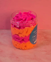 Strawberry Peach Champagne Whipped Foaming Sugar Scrub. Exfoliating Body Wash & Scrub. All Natural Shea Butter Whipped Soap and Shaving Cream.