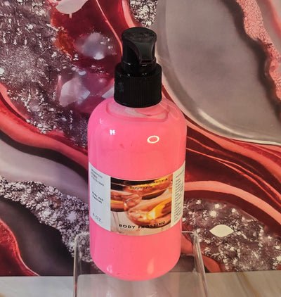 Ruby Red Martini Whipped Shea Butter Moisturizer. Handmade Shea Butter Body Frosting. All Natural Hand and Body Lotion 8 oz  Whipped Shea Butter Moisturizer - Glamorous Beauty & Boutique 