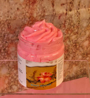Aloha Paradise Whipped Body Butter. Handmade Shea, Cocoa and Mango Butter Body Frosting. All Natural Non Greasy No Melt Body Butter