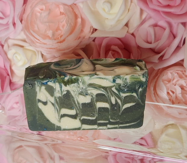 Sweater Weather BBW Type Organic Cold Process Swirl Soap. Handmade All Natural Handcrafted Swirl Soap. Yoni Bar Soap - Glamorous Beauty & Boutique