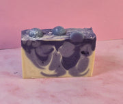 Black Raspberry Vanilla Organic Cold Process Swirl Soap. Handmade All Natural Handcrafted Soap. Cute Swirl Soap Bar. Yoni Soap. natural skincare