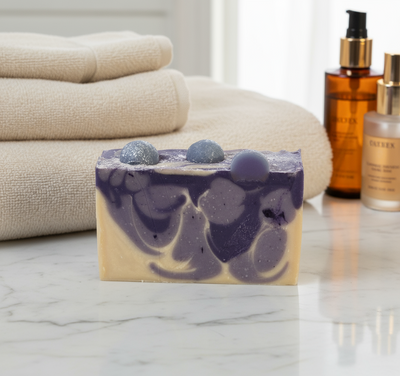 Black Raspberry Vanilla Organic Cold Process Swirl Soap. Handmade All Natural Handcrafted Soap. Cute Swirl Soap Bar. Yoni Soap. natural skincare