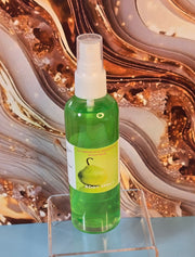 Pear Pop Moisturizing Body and Hair Spray. 4 oz Handmade Alcohol Free Hair and Body Mist. Room Freshener, Pillow Spray. Body Splash