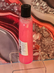 Parisian Pink Foaming All Natural Body Wash. Handmade Moisturizing Shower Gel. luxurious Cleanser