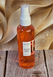Winter Candy Apple BBW Type Moisturizing Body & Hair Spray. 4 oz Handmade Alcohol Free Hair and Body Mist