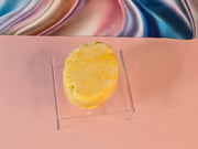 Juicy Papaya Mango Sulfate Free Shampoo Bar. Zero Waste Oval Shaped All Natural Organic Shampoo Bar. Shampoo Bar for All Hair Types