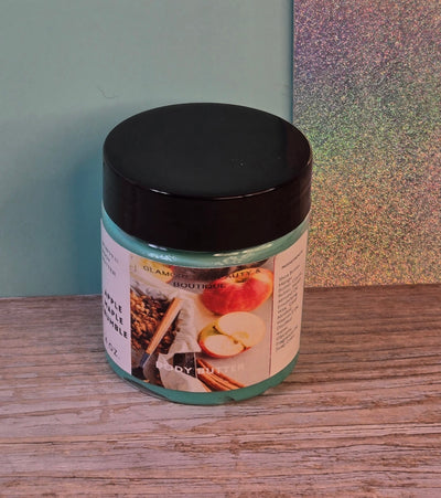 Apple Maple Crumble Whipped Body Butter. Handmade Shea & Cocoa Butter Whipped Body Butter. All Natural Non Greasy No Melt Body Butter