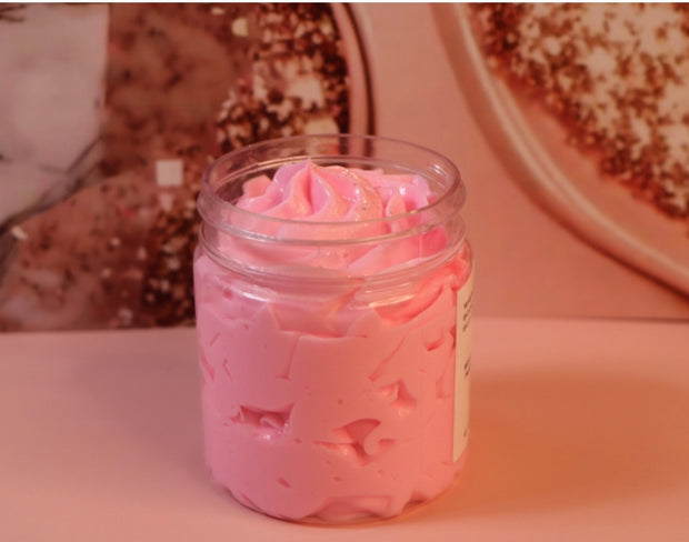 Ruby Red Martini Whipped Body Butter. Handmade Shea & Cocoa Butter Whipped Body Butter. All Natural Non Greasy No Melt Body Butter