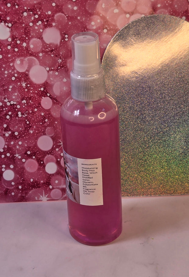 Goddess at Heart Body & Hair Spray. 4 oz Handmade Moisturizing Hair and Body Mist.  Alcohol Free! Room Freshener.