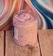 Heavenly Type Whipped Foaming Sugar Scrub. Exfoliating Body Wash & Scrub. All Natural Shea Butter Whipped Soap and Shaving Cream.