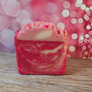 Rose Quartz Organic Cold Process Swirl Soap. Handmade All Natural Handcrafted Soap. Cute Swirl Soap! Fall/Winter Soap Bar. Yoni Soap